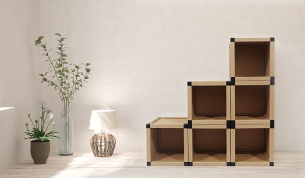 How to prevent moisture in cardboard decorative furniture?